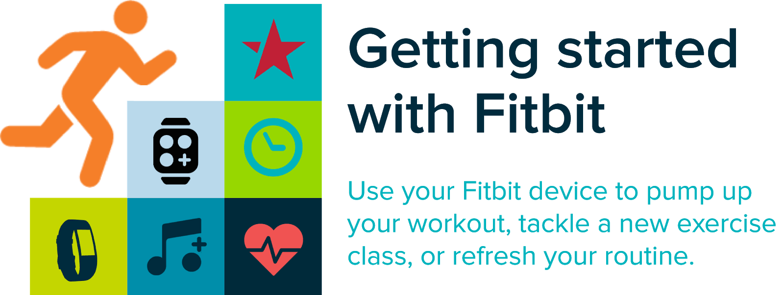 How do I work out at the gym with my Fitbit device?